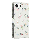 iPhone 16e/17e Rhombisk Blomsterpung - Roser