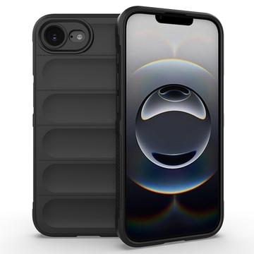 iPhone 16e/17e Rugged TPU Cover - Sort