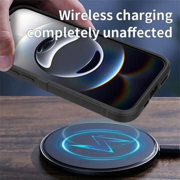 iPhone 16e/17e Rugged TPU Cover - Lysegrå