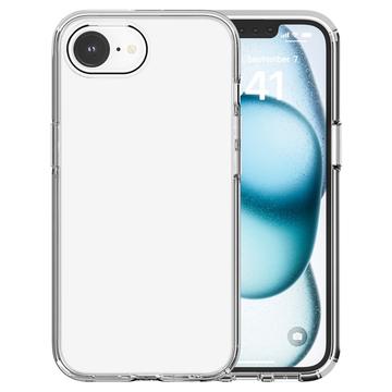 iPhone 16e/17e Ridsefast Hybrid Cover - Gennemsigtig