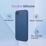 iPhone 16e/17e Stødsikkert Silikone Cover - Blå