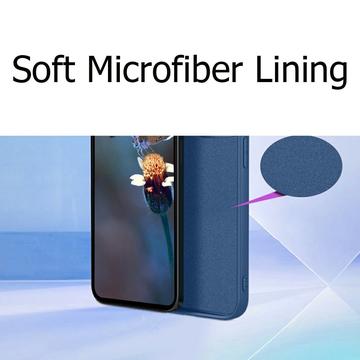 iPhone 16e/17e Stødsikkert Silikone Cover - sort