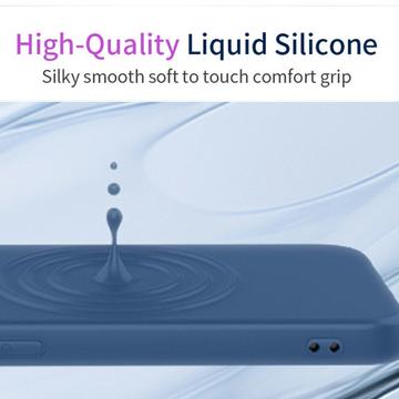 iPhone 16e/17e Stødsikkert Silikone Cover - lilla