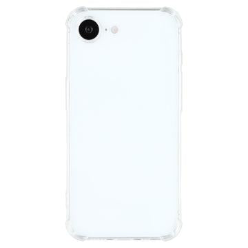 iPhone 16e/17e Stødtæt TPU Cover - Gennemsigtig