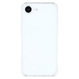 iPhone 16e/17e Stødtæt TPU Cover - Gennemsigtig