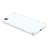 iPhone 16e/17e Stødtæt TPU Cover - Gennemsigtig