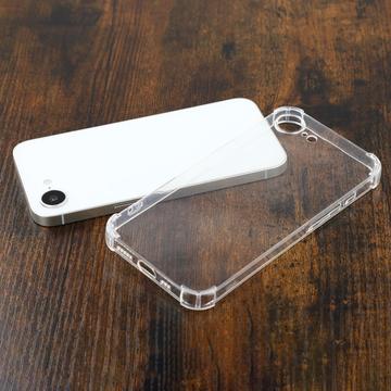 iPhone 16e/17e Stødtæt TPU Cover - Gennemsigtig
