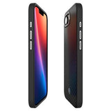 iPhone 16e/17e Spigen Enzo Aramid Mag Cover - MagSafe-kompatibel - Sort / Naturlig
