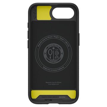 iPhone 16e/17e Spigen Rugged Armor Mag TPU Cover - Sort