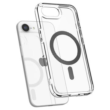iPhone 16e/17e Spigen Ultra Hybrid Mag Cover - Karbonfiber / Klar