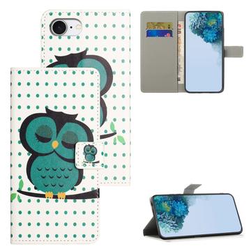 iPhone 16e/17e Style Series Pung Taske - Ugle