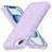 iPhone 16e/17e Stylish Glitter Series Hybrid Cover - Lilla