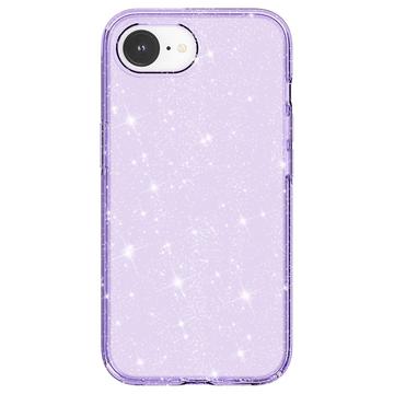 iPhone 16e/17e Stylish Glitter Series Hybrid Cover - Lilla