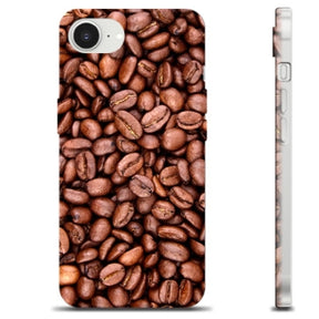 iPhone 16e TPU Cover - Kaffebønner