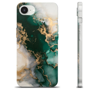 iPhone 16e TPU Cover - Jade Marmor