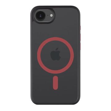 iPhone 16e/17e Tactical MagForce Hyperstealth 2.0 MagSafe Cover - Sort / Rød