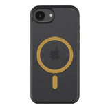 iPhone 16e/17e Tactical MagForce Hyperstealth 2.0 MagSafe Cover - Sort / Gul