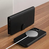 iPhone 16e/17e Tech-Protect 2-i-1 pungetui - Magsafe-kompatibel - sort