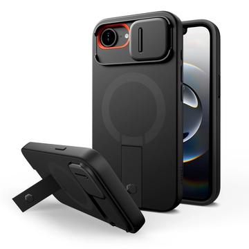 iPhone 16e/17e Tech-Protect Kevlar Aura Cover - MagSafe-kompatibel - Sort
