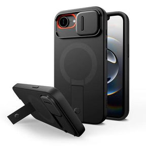 iPhone 16e/17e Tech-Protect Kevlar Aura Cover - MagSafe-kompatibel - Sort