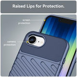 iPhone 16e/17e Thunder Series TPU Cover - Blå