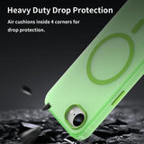 iPhone 16e/17e UltraGuard Matte MagSafe Cover - Grøn