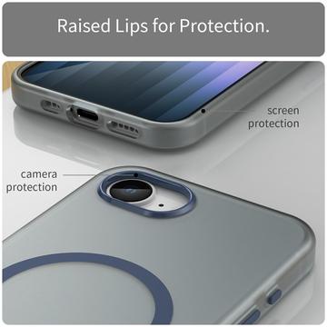 iPhone 16e/17e UltraGuard Matte MagSafe Cover - mørkeblå