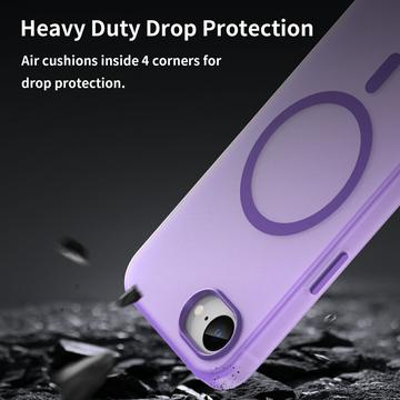 iPhone 16e/17e UltraGuard Matte MagSafe Cover - mørk lilla