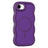 iPhone 16e/17e Bølgekant magnetisk hybrid cover - lilla
