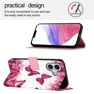 iPhone 17 Wonder Series Pung - Rosensommerfugle
