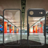 iPhone Air 360 Beskyttelse Cover - Pink / Klar