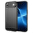 iPhone Air Børstet TPU Cover - Karbonfiber - Sort