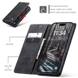 iPhone Air Caseme 013 Series Pung - Sort