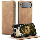 iPhone Air Caseme 013 Series Pung - Brun