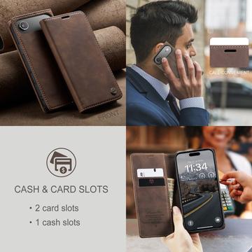 iPhone Air Caseme 013 Series Pung - Kaffe