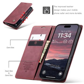 iPhone Air Caseme 013 Series Pung - Vinrød