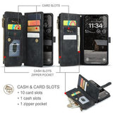 iPhone Air Caseme C30 Multifunktionel Pung - Sort