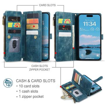 iPhone Air Caseme C30 Multifunktionel Pung - Blå