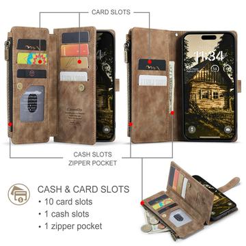 iPhone Air Caseme C30 Multifunktionel Pung - Brun