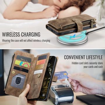 iPhone Air Caseme C30 Multifunktionel Pung - Brun