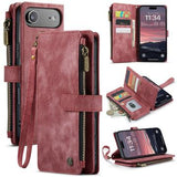 iPhone Air Caseme C30 Multifunktionel Pung - Rød
