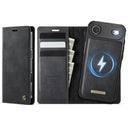iPhone Air Caseme C49 2-i-1 aftagelig pungetui - MagSafe-kompatibel, RFID - Sort