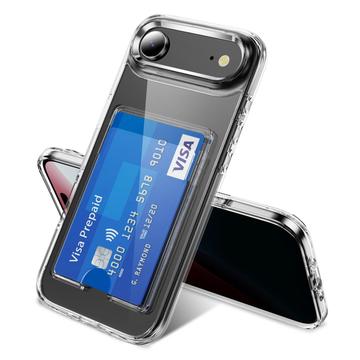 iPhone Air Gennemsigtigt Cover med Kortholder