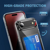 iPhone Air Gennemsigtigt Cover med Kortholder