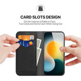 iPhone Air Dux Ducis Hivo Læderpung - Sort