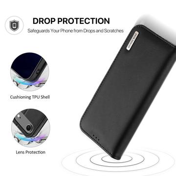 iPhone Air Dux Ducis Hivo Læderpung - Sort