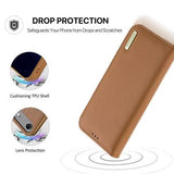 iPhone Air Dux Ducis Hivo Læderpung - Brun
