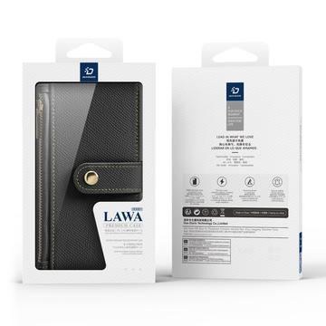iPhone Air Dux Ducis Lawa Pung læderetui med magnetisk låg - sort