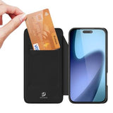 iPhone Air Dux Ducis Skin Pro Flip Cover - Sort