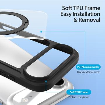 iPhone Air Dux Ducis Skin X Pro Magnetisk Flip Cover - Sort